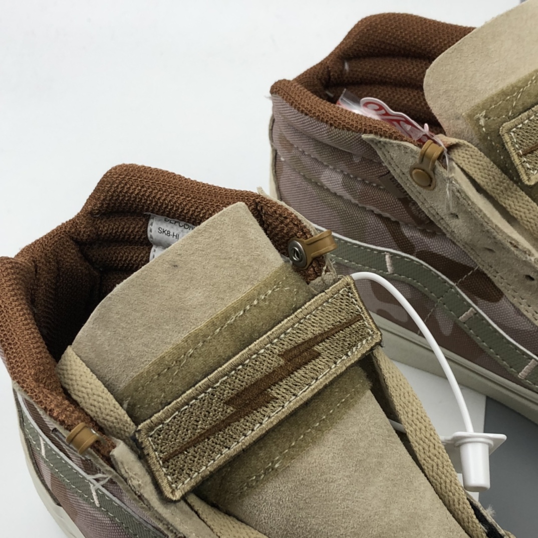 180 DEFCON x Vans Sk8-Hi Notchback Pro 联名系列军事风高帮板鞋 VN000OK4KV0