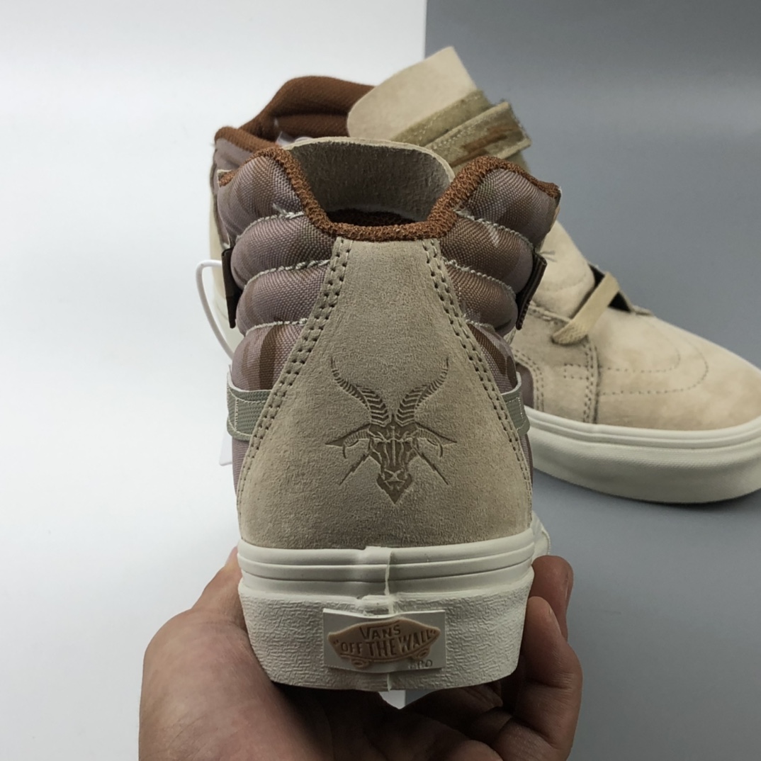 180 DEFCON x Vans Sk8-Hi Notchback Pro 联名系列军事风高帮板鞋 VN000OK4KV0