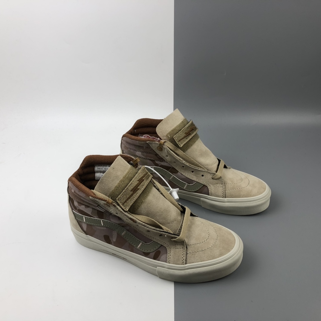 180 DEFCON x Vans Sk8-Hi Notchback Pro 联名系列军事风高帮板鞋 VN000OK4KV0