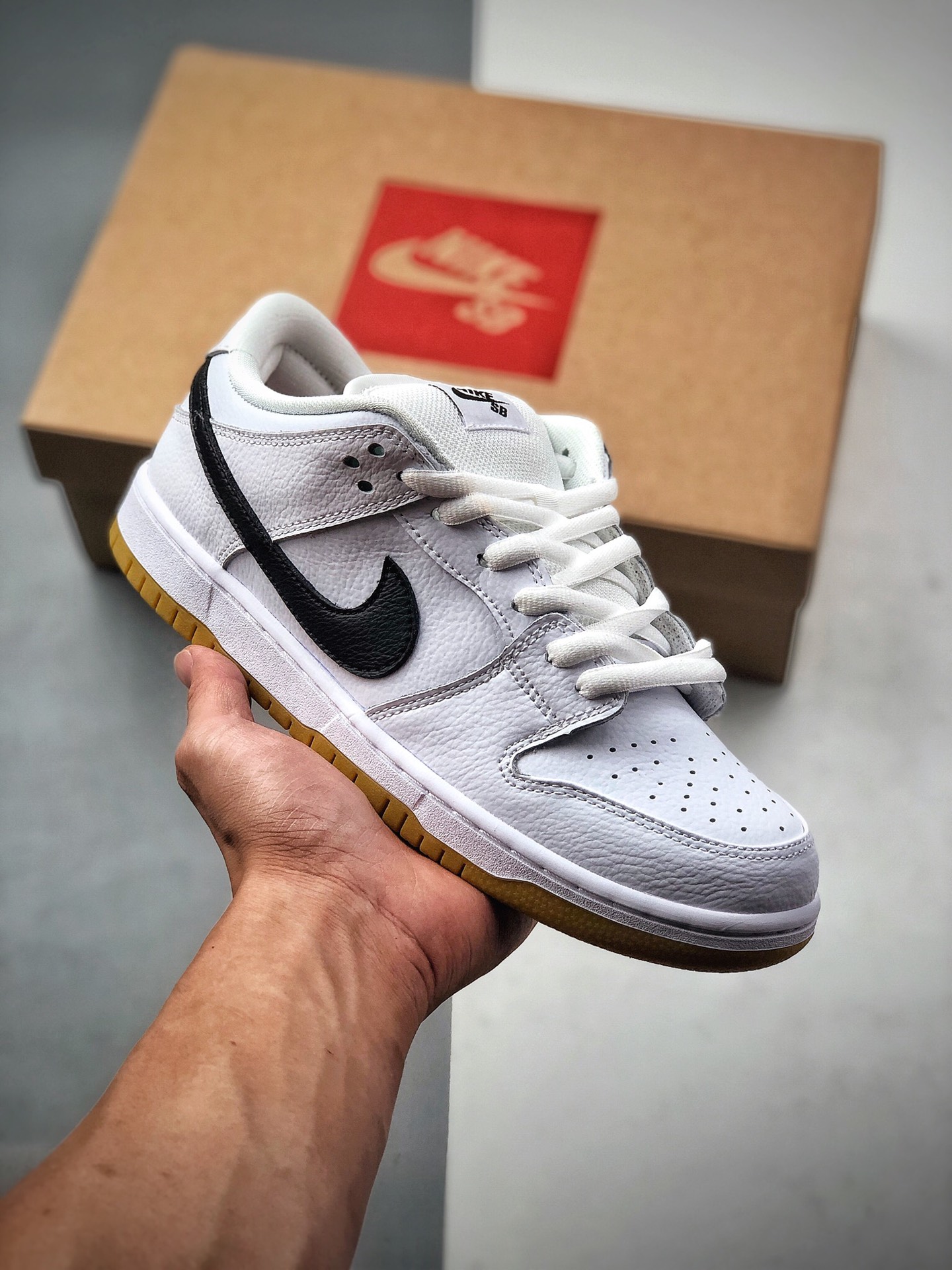 200  Nike SB Dunk Low x Parra 联名黑白低帮CD2563-100