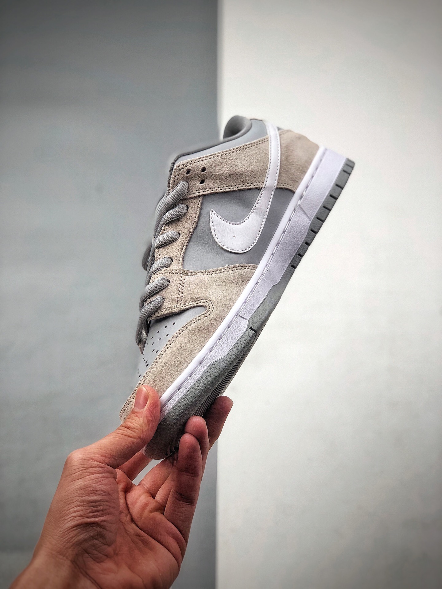 200  NK SB Dunk Low TRD“ 北极狐 灰白”  实拍AR0778-110
