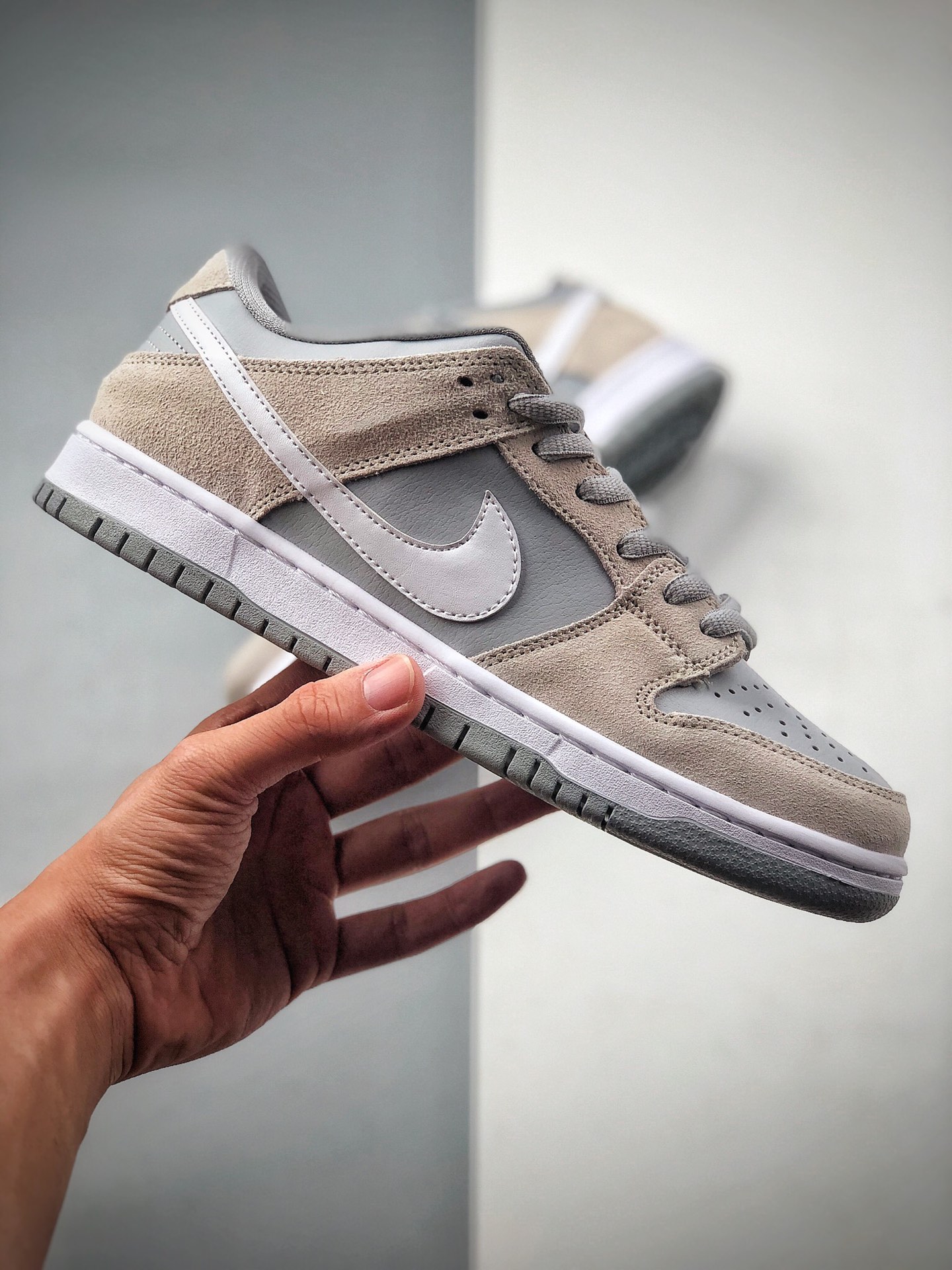200  NK SB Dunk Low TRD“ 北极狐 灰白”  实拍AR0778-110