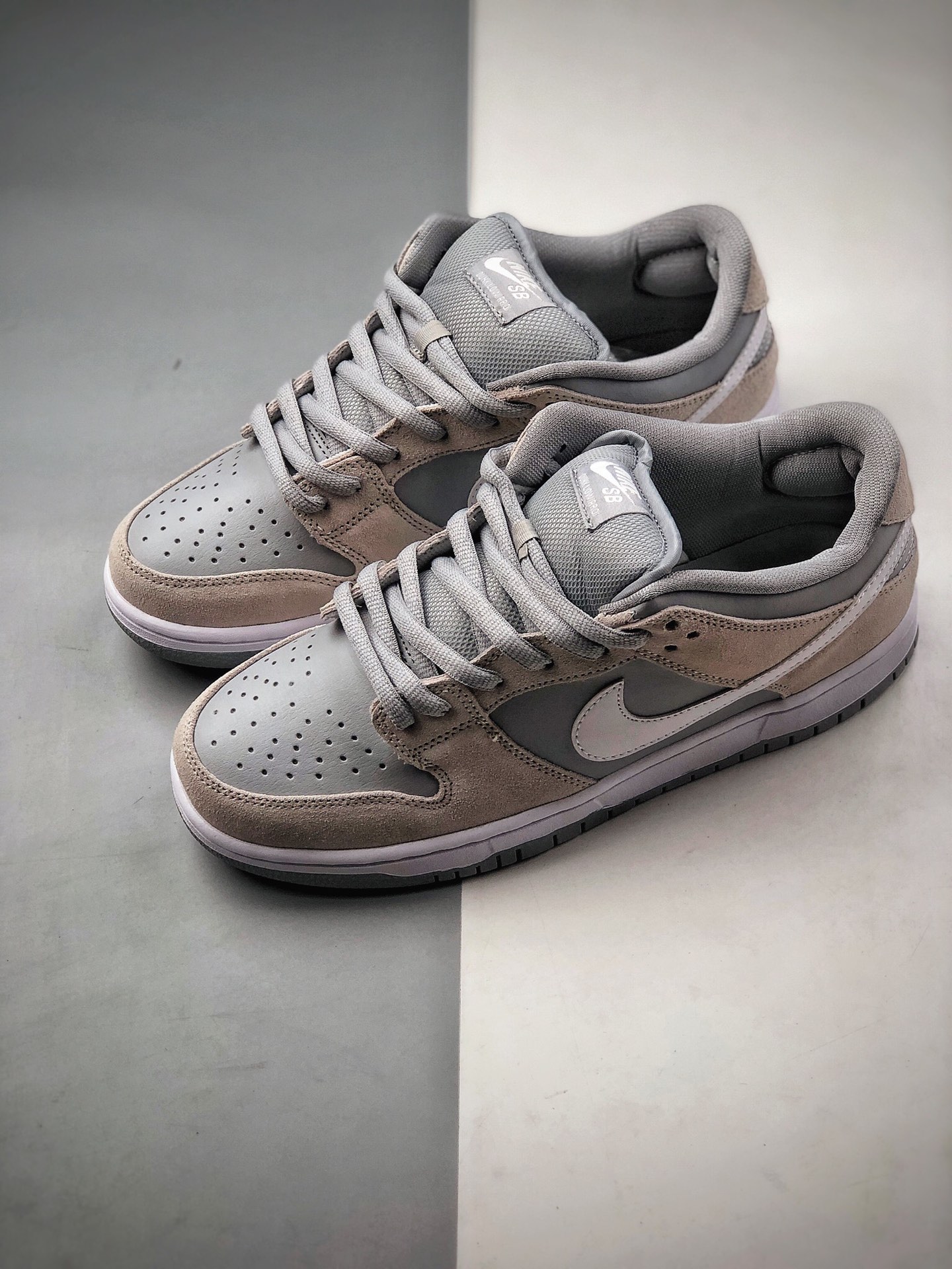 200  NK SB Dunk Low TRD“ 北极狐 灰白”  实拍AR0778-110