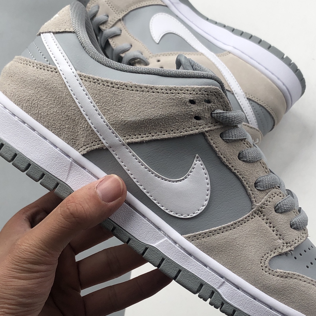 200  NK SB Dunk Low TRD“ 北极狐 灰白”  实拍AR0778-110