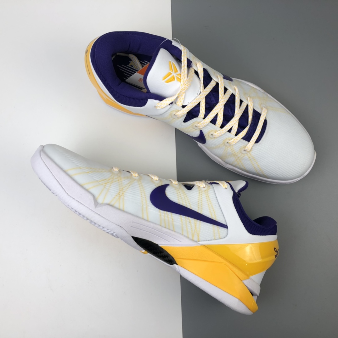 260 Nike Zoom Kobe VII  科比7代复刻实战运动低帮文化篮球鞋 488371-101