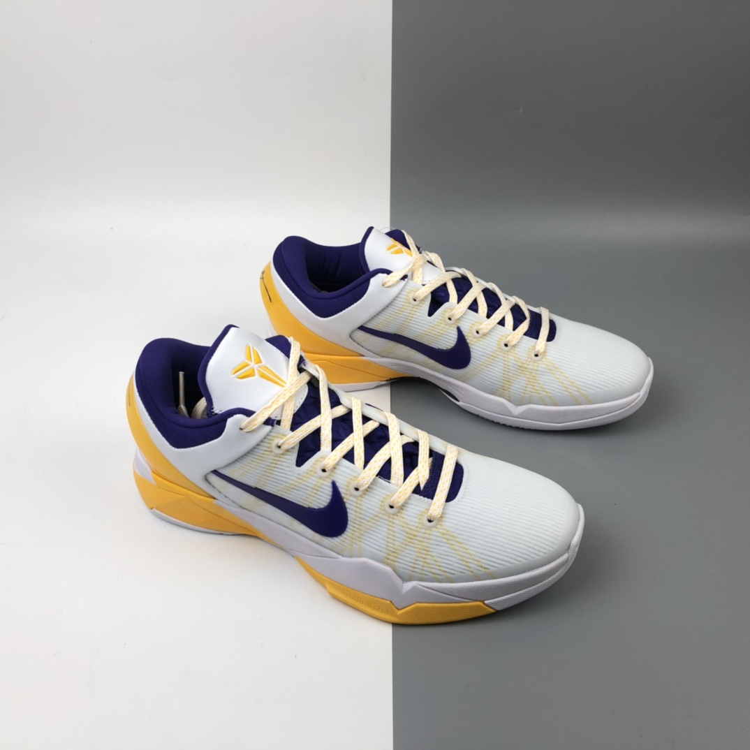 260 Nike Zoom Kobe VII  科比7代复刻实战运动低帮文化篮球鞋 488371-101