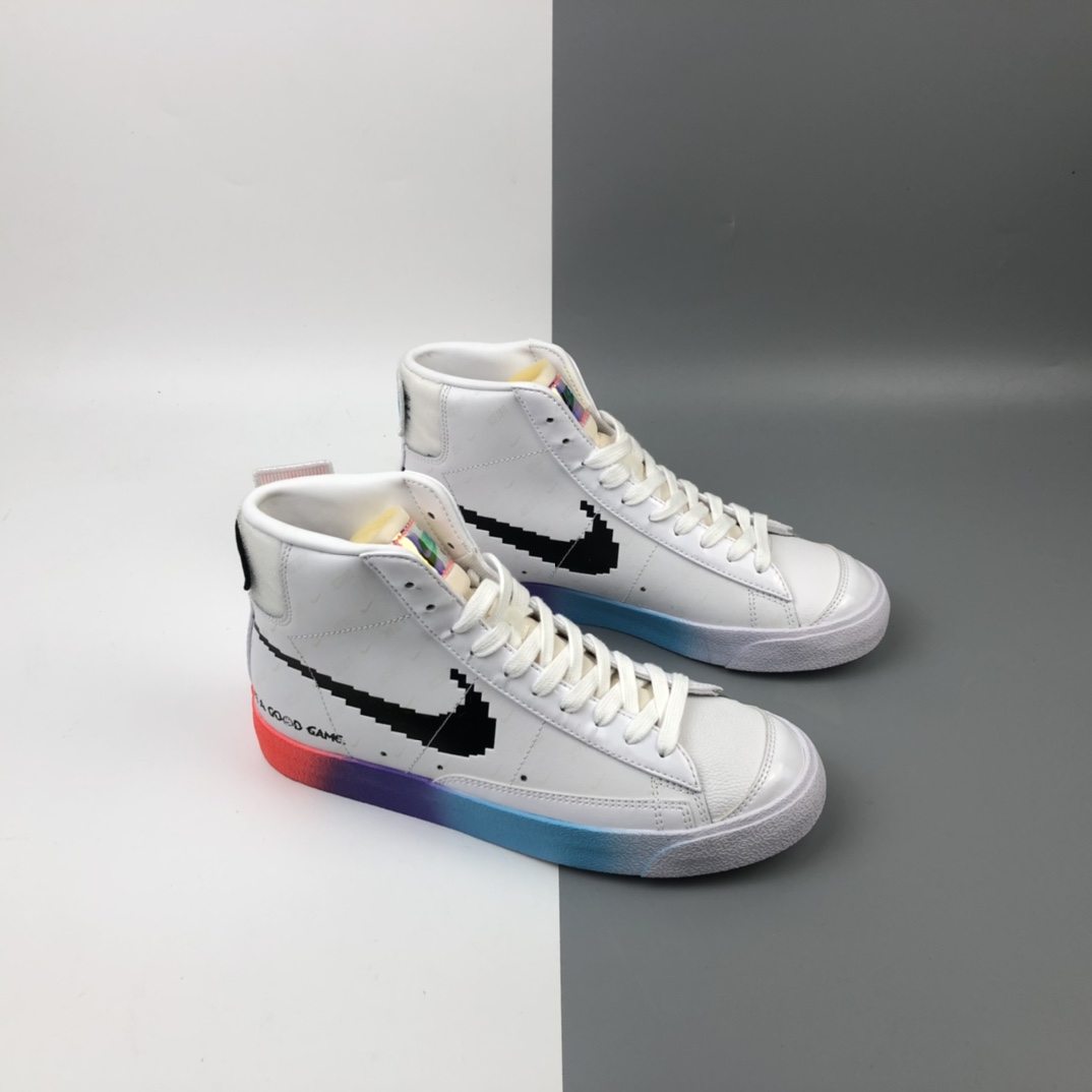 220 Nike Blazer Mid ’77 Vintage “Have A Good Game”开拓者高帮电玩皮肤 DC3280-101