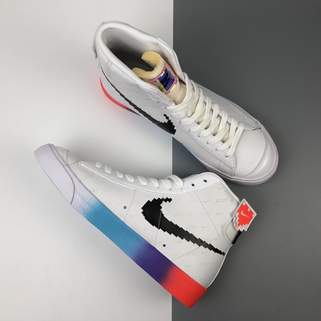 220 Nike Blazer Mid ’77 Vintage “Have A Good Game”开拓者高帮电玩皮肤 DC3280-101