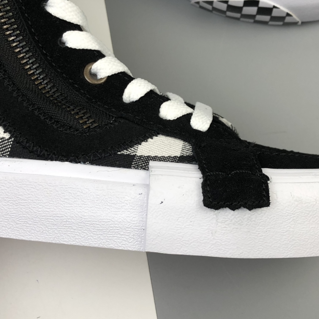 260 Vans Vault Sk8-Hi Cap LX 解构主义高帮帆布硫化板鞋 VN0A3WM1XOS
