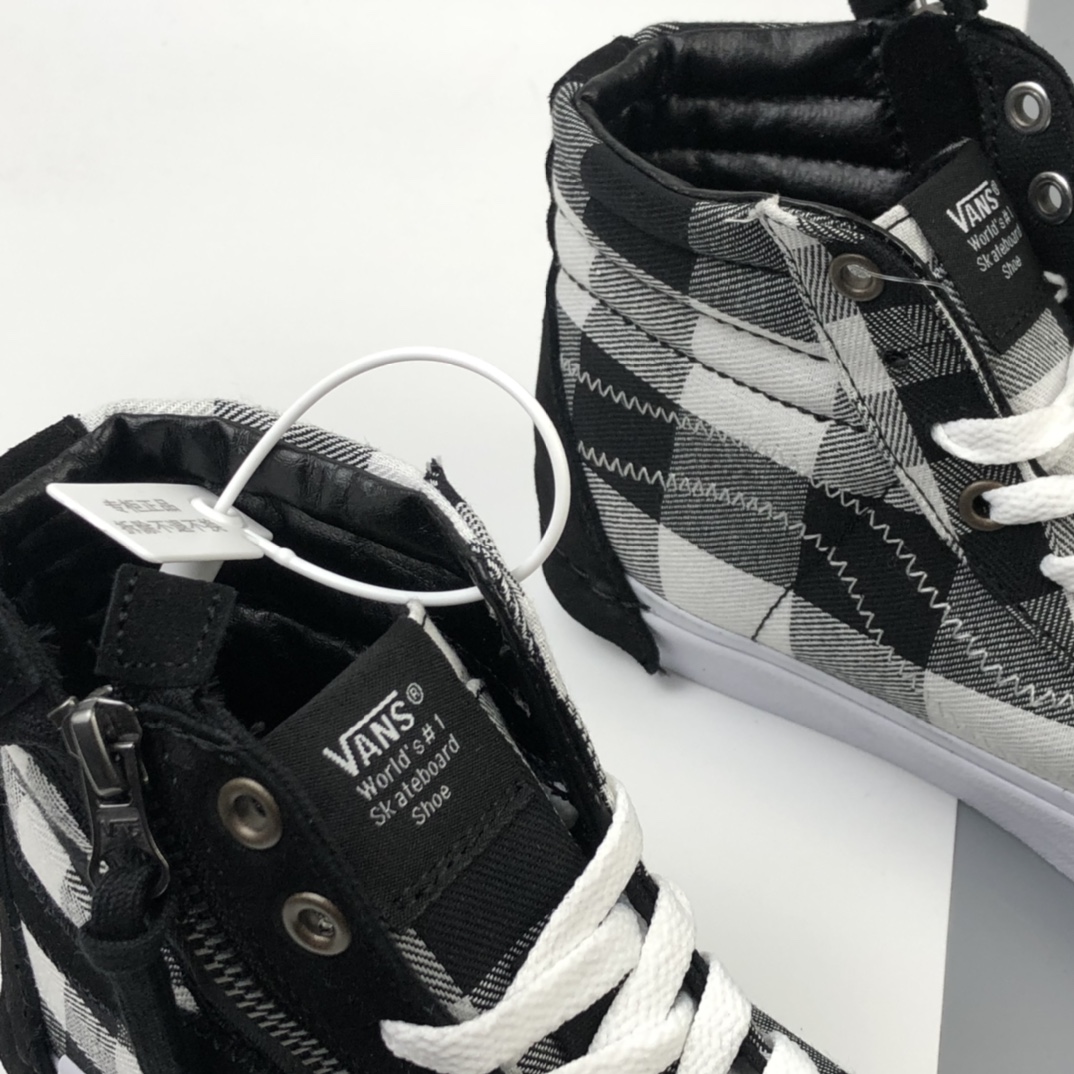 260 Vans Vault Sk8-Hi Cap LX 解构主义高帮帆布硫化板鞋 VN0A3WM1XOS