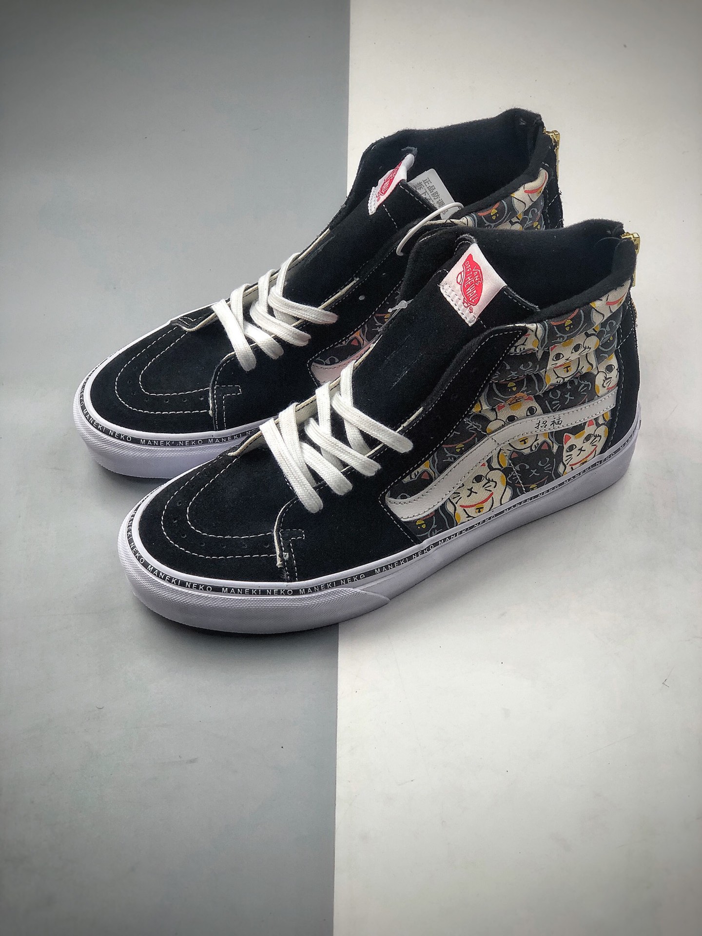 170  台日限定：Vans ”Maneki Neko” 招财猫全新系列支持紫光防伪扫描#货号：110601H