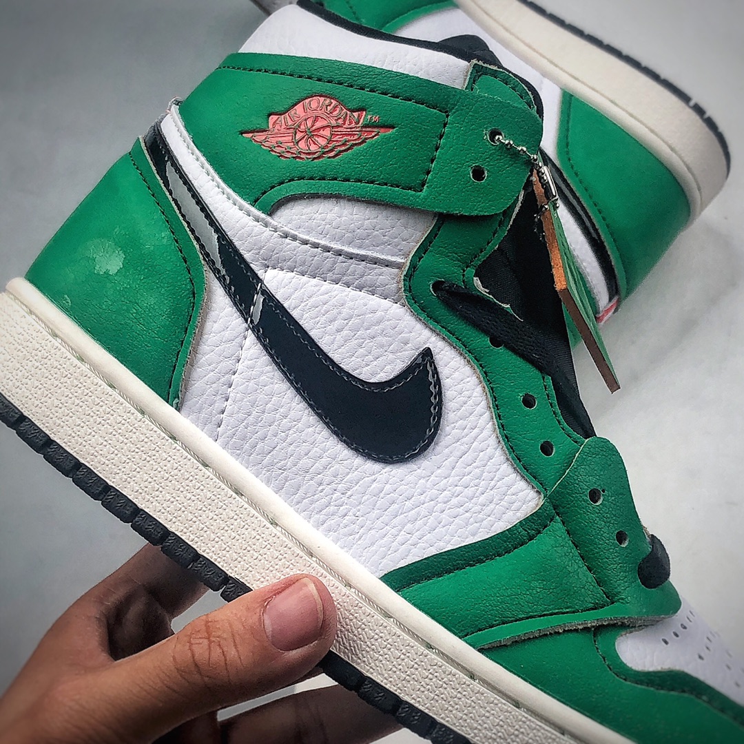 260  公司级Air Jordan 1 High OG“ Lucky Green”高帮 新凯尔特人AJ1 DB4612-300