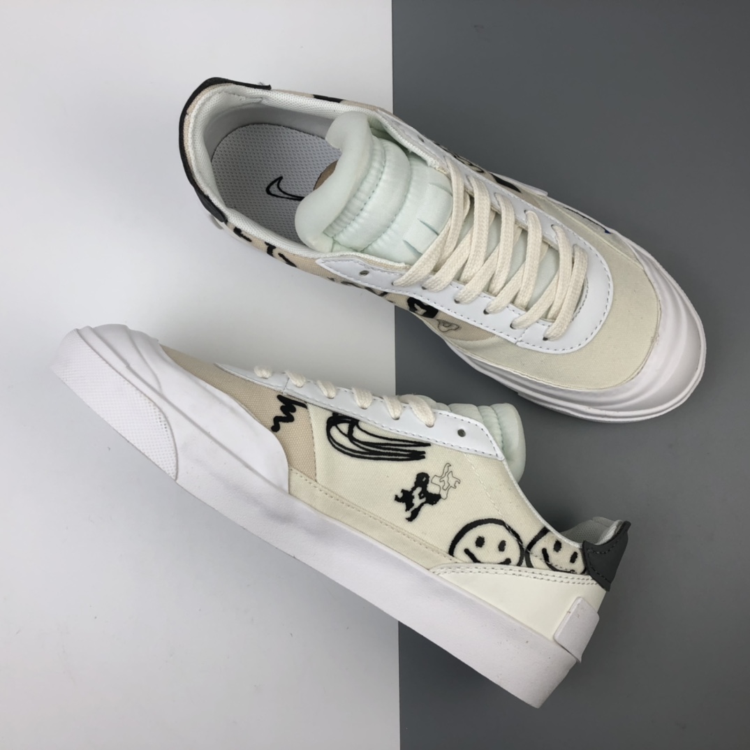 200 Drop Type LX N. 354 耐克Nike全新鞋款 解构开拓者休闲运动百搭板鞋 CJ5642-100