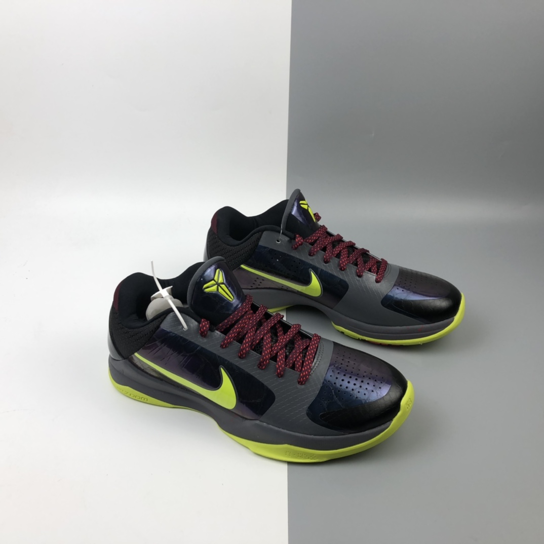 290 灭世纯原版本 Nike Zoom Kobe 5 科比5代 暗黑小丑 时尚休闲运动篮球鞋 CD4991-001