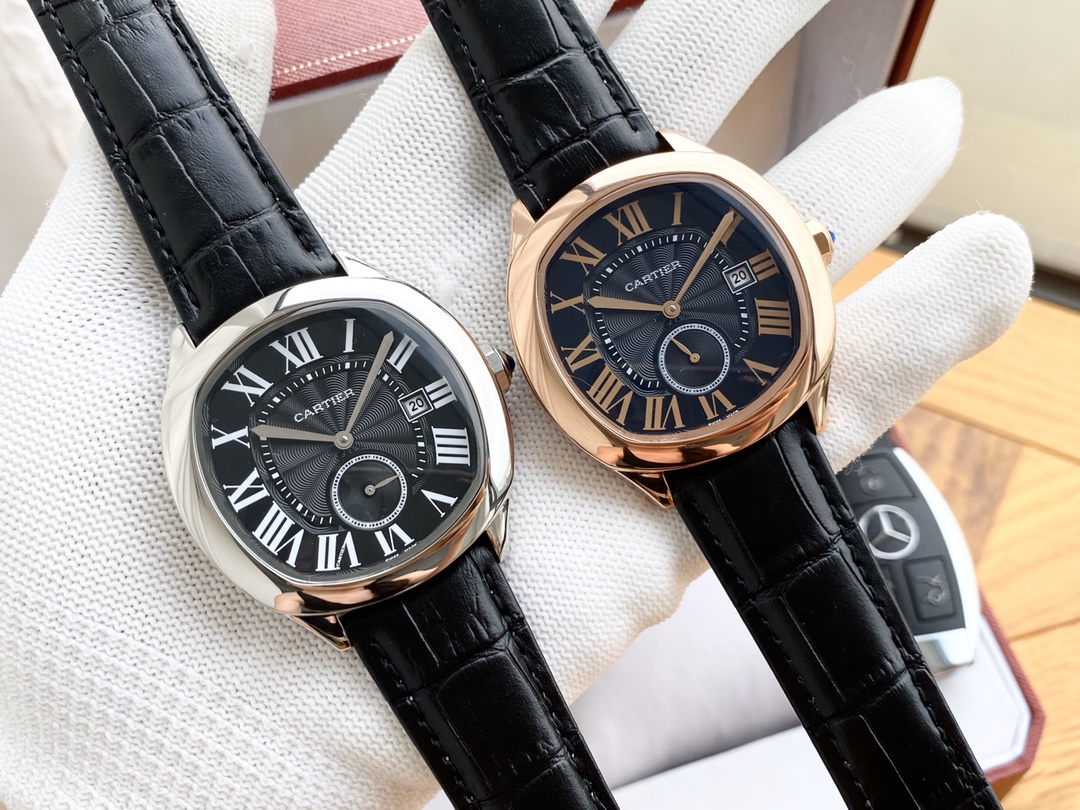 カデイア-CARTIER Drive de Cartier 男性用腕時計