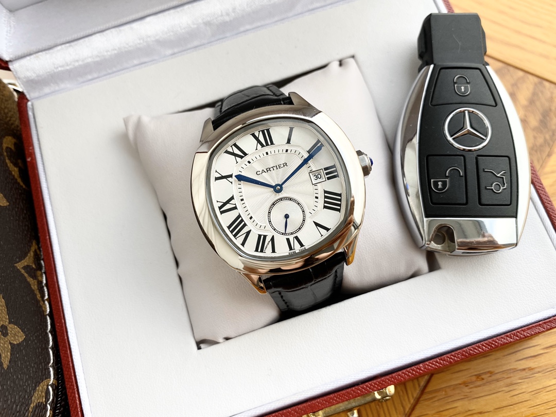カートゥー-CARTIER Drive de Cartier 男性用腕時計