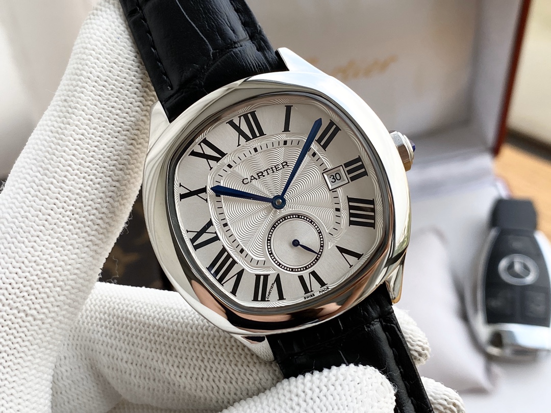 カートゥー-CARTIER Drive de Cartier 男性用腕時計