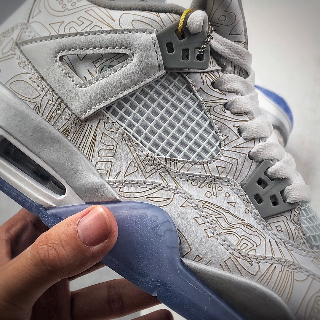 200 公司级Air Jordan 4 Retro Laser 镭射 AJ4 705333-105