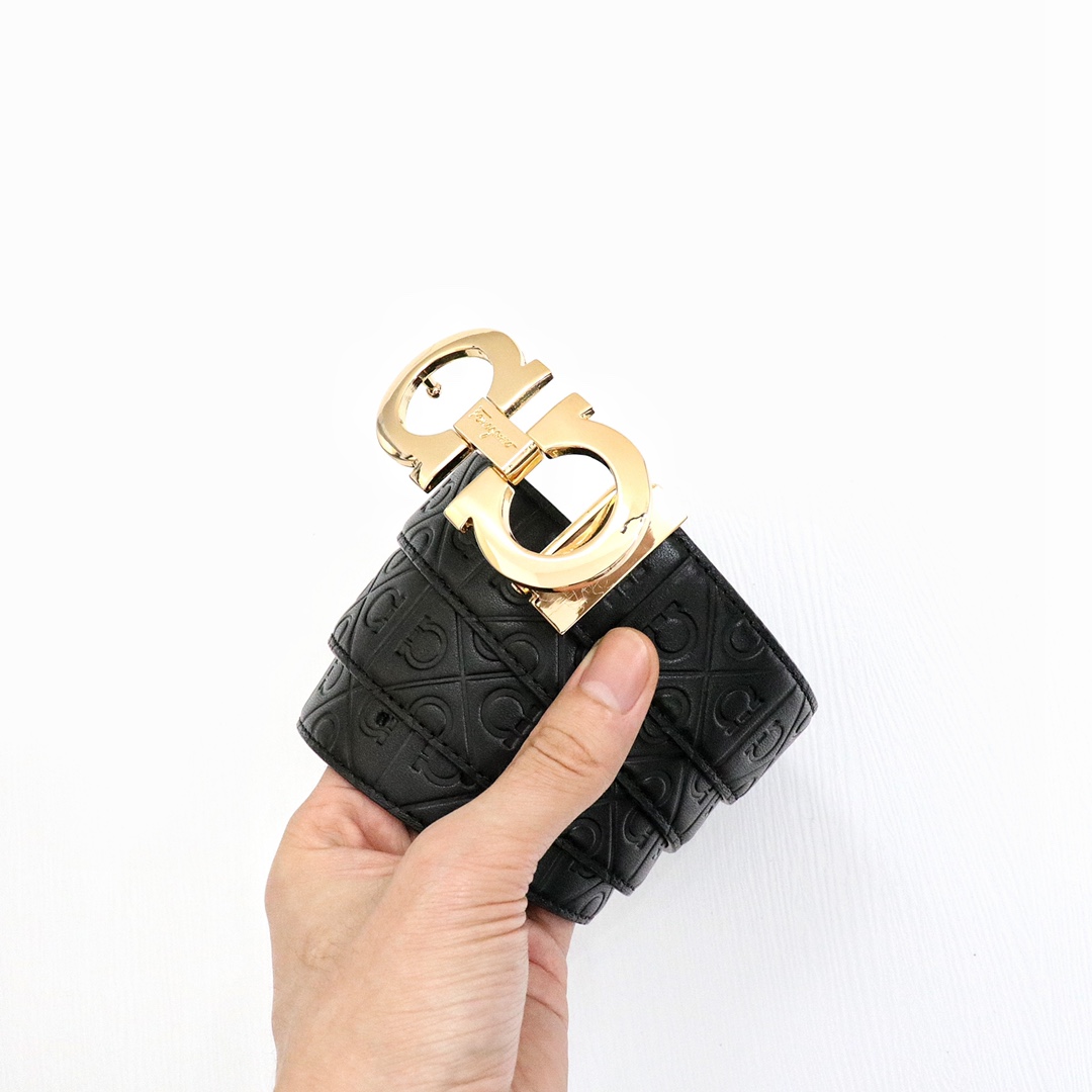 G0  菲拉格慕单扣腰带 皮带