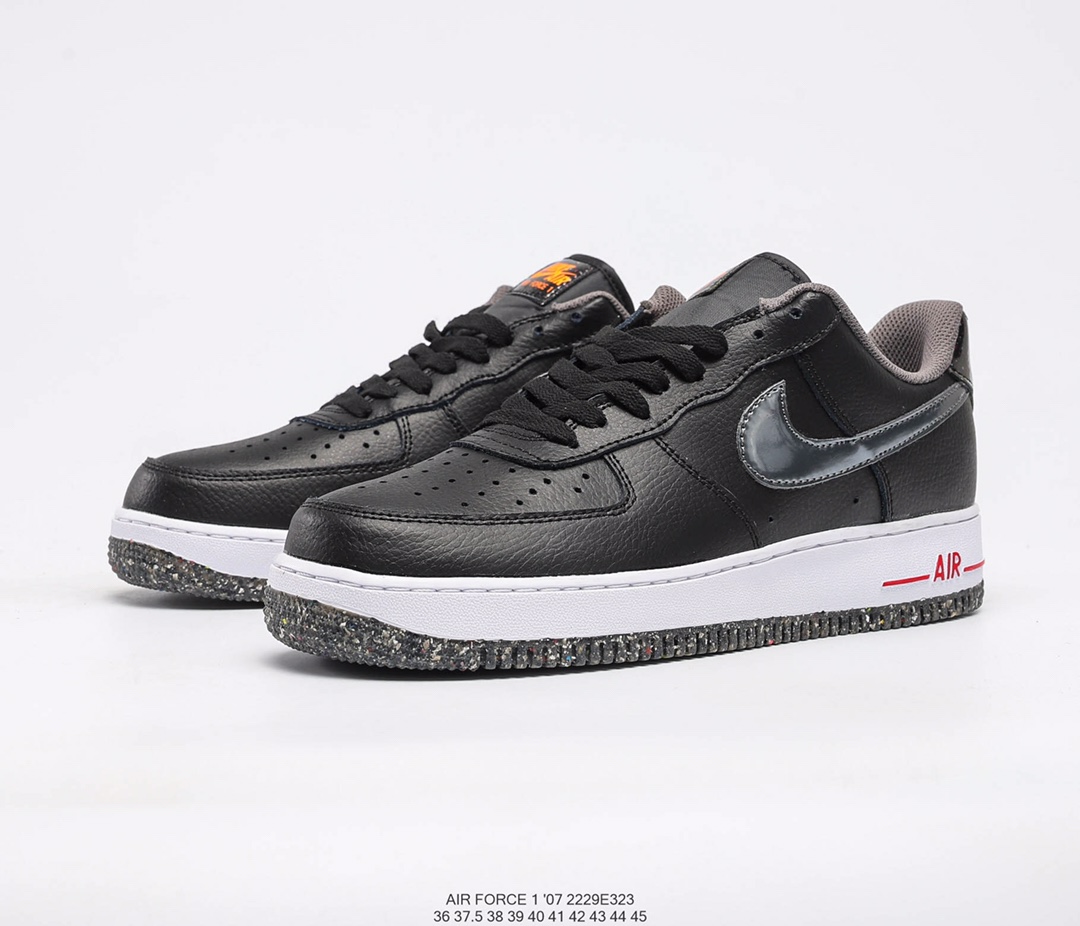 Nike Air Force 1 u002707 smudge Air Force One classic Wild leisure ...