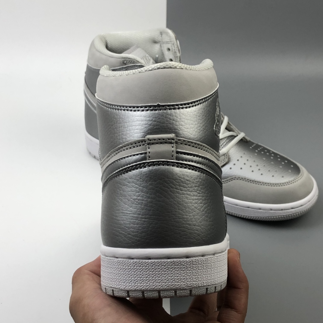 290 Nike Wmns Jordan 1 High OG Japan “Metallic Silver” 灰银  DC1788-029