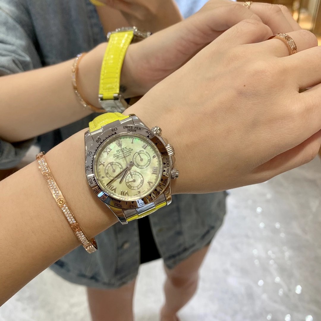 Rolex 全新劳‮士力‬潮版贝母盘迪通拿