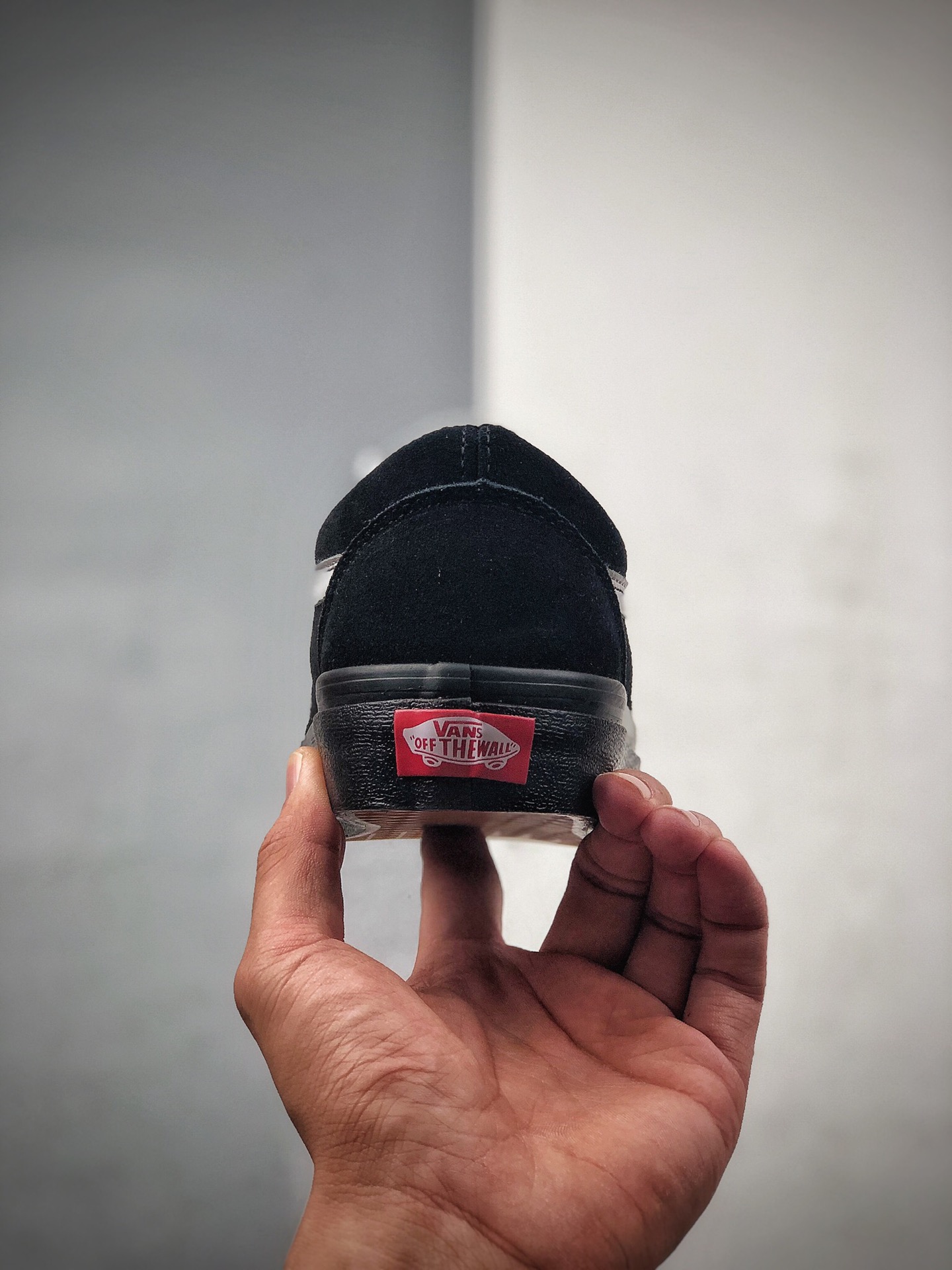 160  上脚效果炸裂秋冬麂皮系列第一弹 Vans Pig Suede Old Skool 万斯 麂皮黑武士 低帮硫化板鞋 VN0A4U3B18L