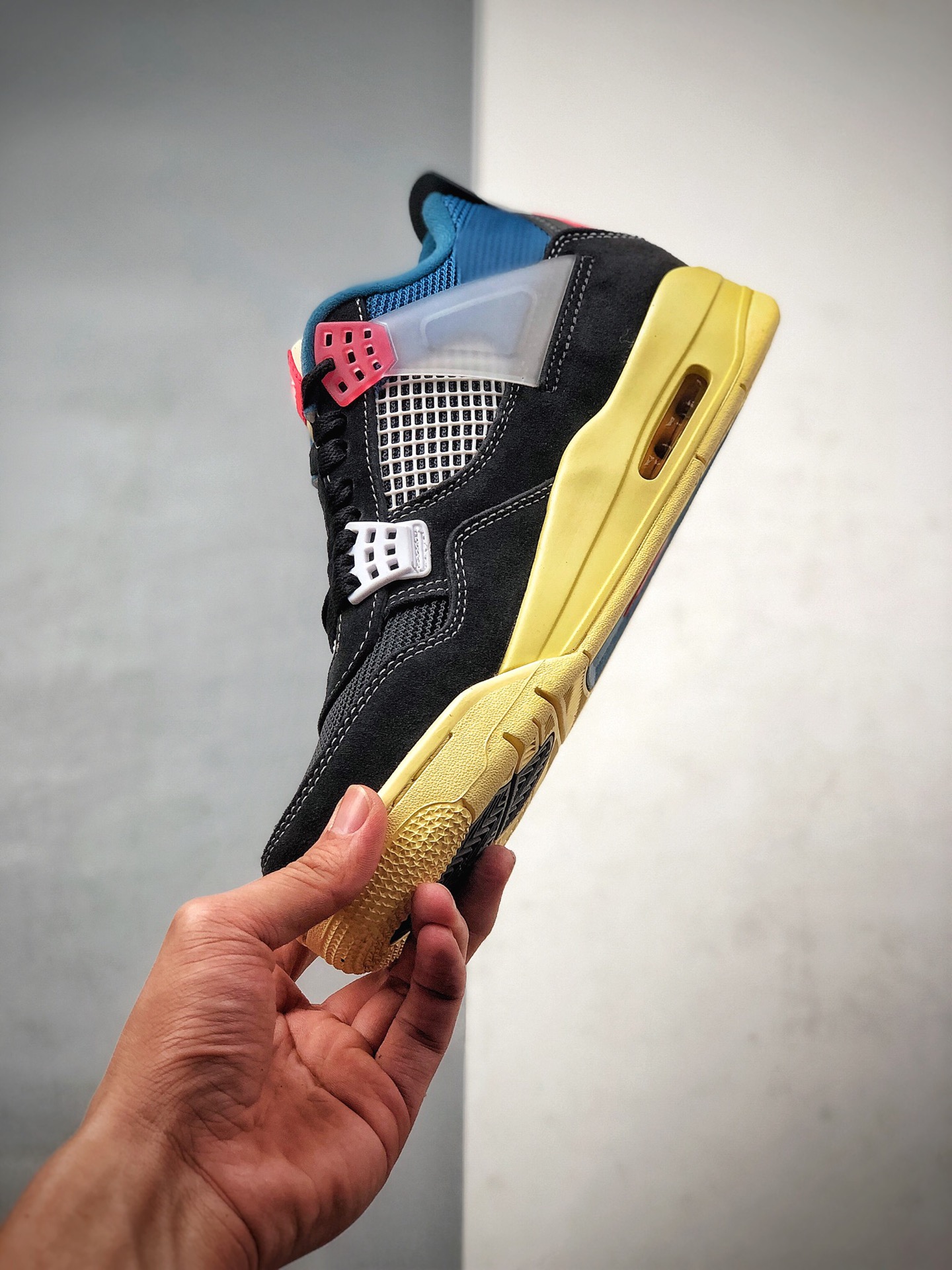 450 纯原版本（Lg）Union x Air Jordan 4 Retro SP 联盟骑士 AJ4 乔丹4代DC9533-001