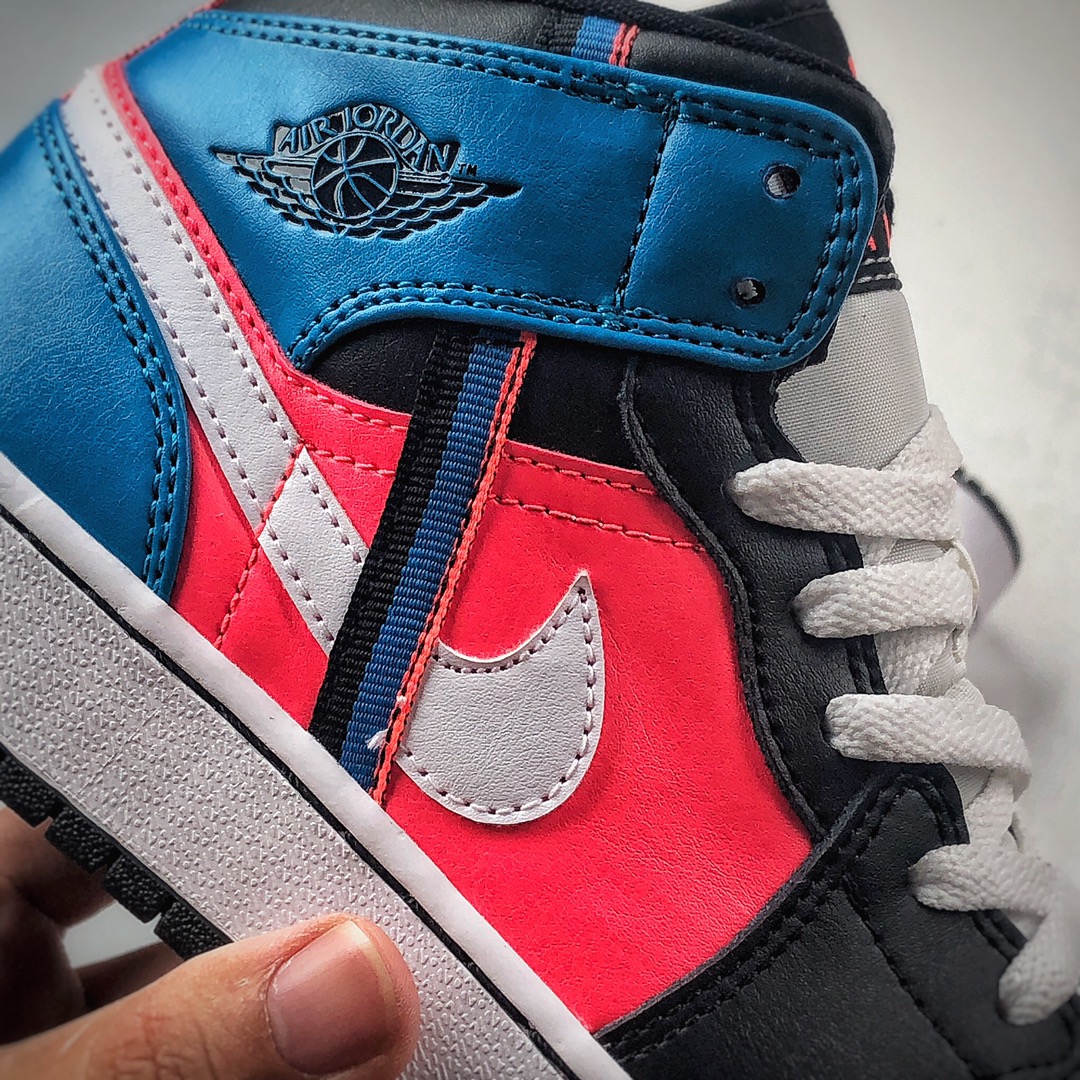 260  Air Jordan 1 Mid 游戏时刻/黑红蓝当前市场最优版本 CV4891-001