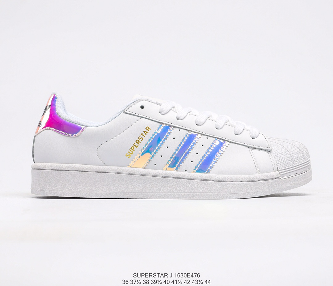 Color Collection⃣ ️ Adidas Adidas Clover superstar leather upper, high ...