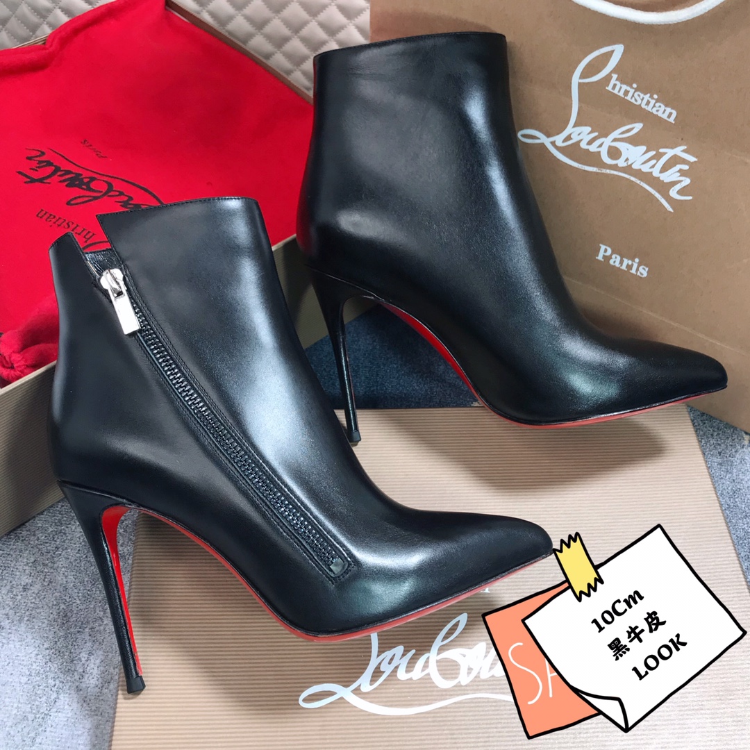 NO:337161,High-end customized autumn and winter boot series!  H10Cm, size 34-42. Private mold trademark zipper..902-014 black cowhide outer zipper, official website synchronization Standard European code Reference:902-014 Color:black Material:cowhide Lining:goat leather Heel height:10Cm Sole:leather sole Size:EUR 34-42 (US 4-11):,,christian louboutin,boots,cowhide19860909高端订制 秋冬靴系列！ H10Cm,尺码34-42码. 私模商标拉链..902-014黑牛皮外拉链,官网同步 标准欧码 Reference:902-014 Color:black Material:cowhide Lining:goat leather Heel heigh:10Cm Sole:leather sole Size:EUR 34－42（US 4一11) :,,christian louboutin,boots,cowhide,Women's Shoes