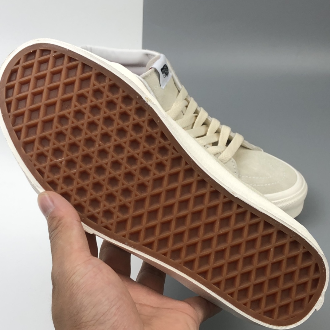 160 Vans Sk8 Hi OG 万斯 奶茶麂皮 硫化高帮板鞋 VN0A4BV6V79