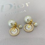 Sell High Quality
 Dior Jewelry Earring Top Fake Designer
 White