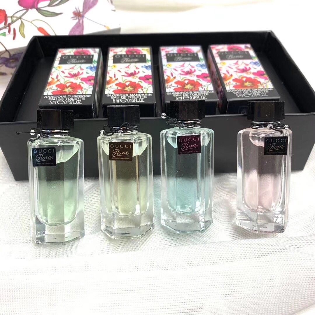 Gucci Flora Miniature Perfume Set - 4 x 5ml Floral Fragrance Collection 3 i1601688320 9382 2