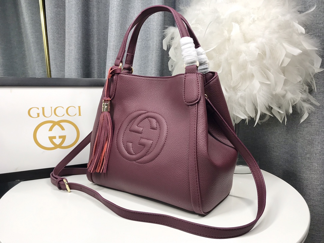 G家 小号手提げ斜め掛けバッグ 经典紫色大人カジュアル