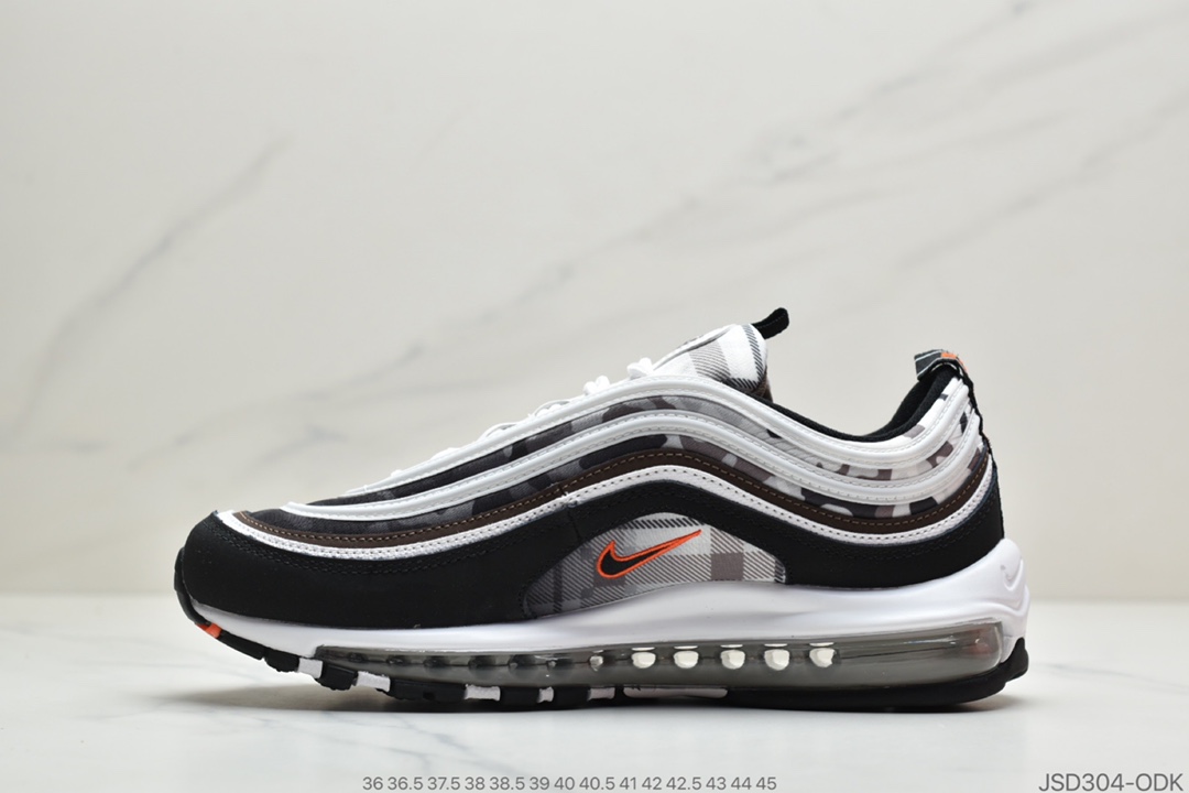 200 公司级耐克 黑白迷彩 Nike Air Max 97 全掌气垫跑鞋 DB2017-100
