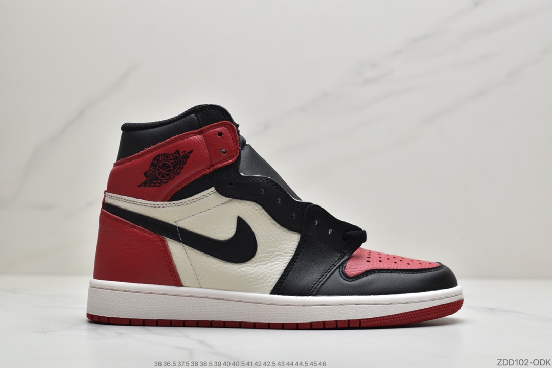 230 公司级Air Jordan 1 OG Retro High “Black Toe” 黑脚趾  555088-125