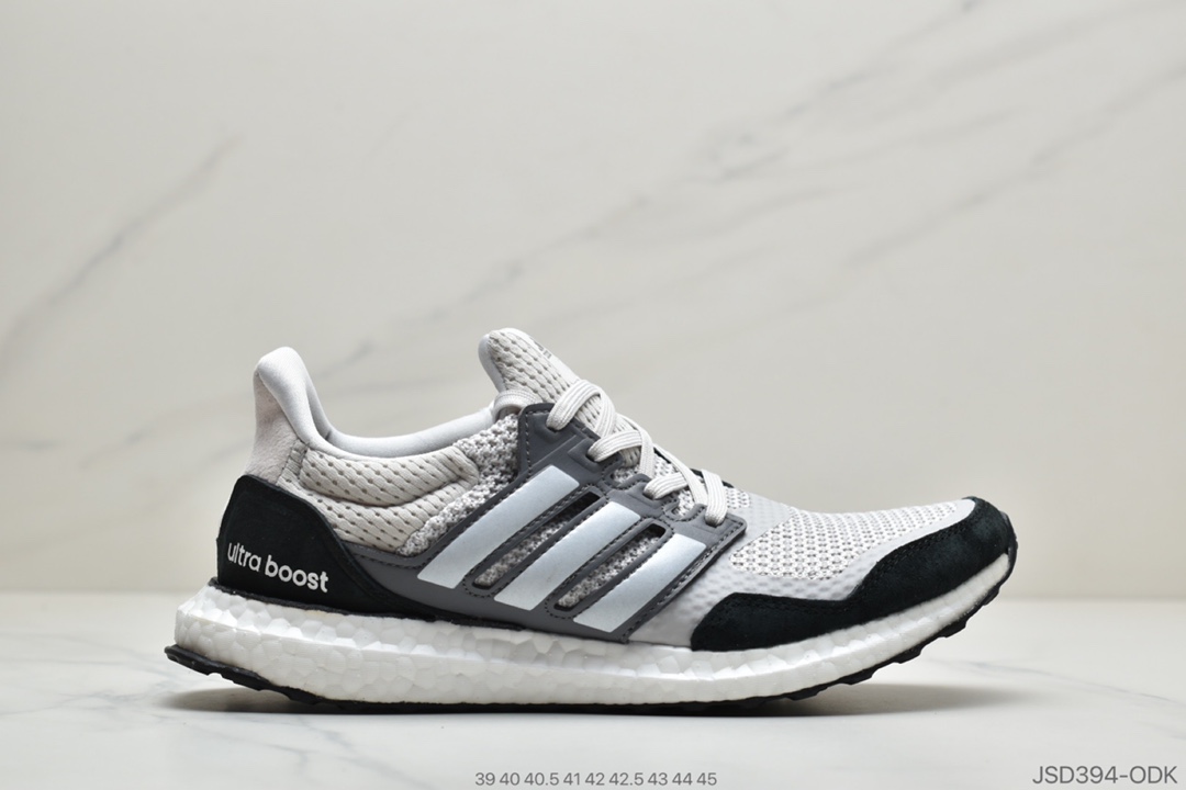 200 公司级阿迪达斯Adidas Ultra Boost Pure 阿迪爆米花针织透气缓震跑鞋 EF0723