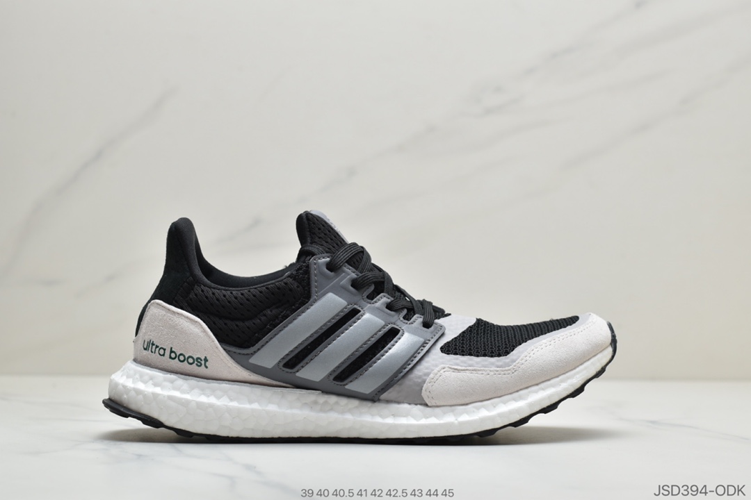 200 公司级阿迪达斯Adidas Ultra Boost Pure 阿迪爆米花针织透气缓震跑鞋 EF0723