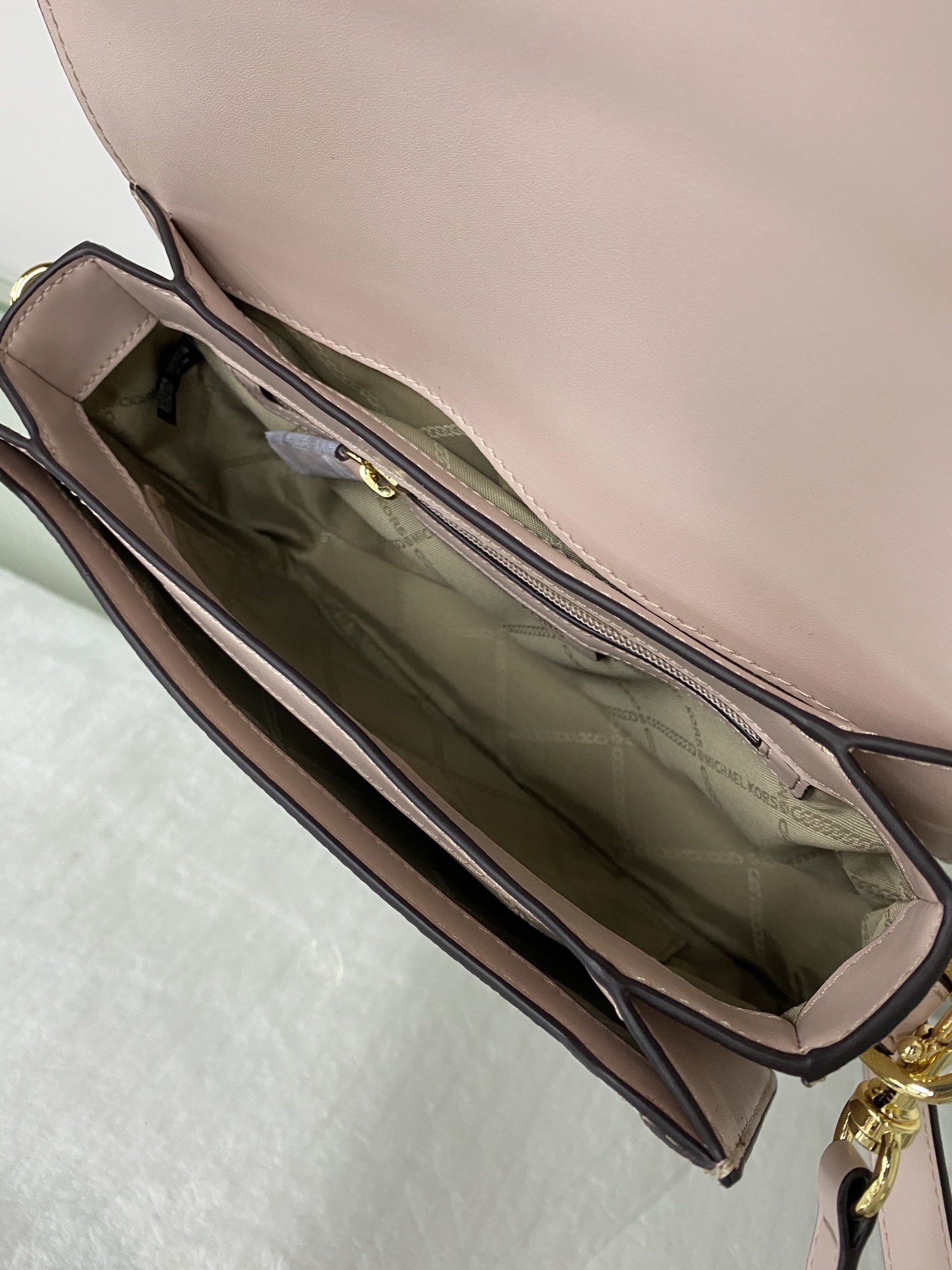 Michael Kors ～mk Jessie 女士单肩包，纯色牛皮酒神包