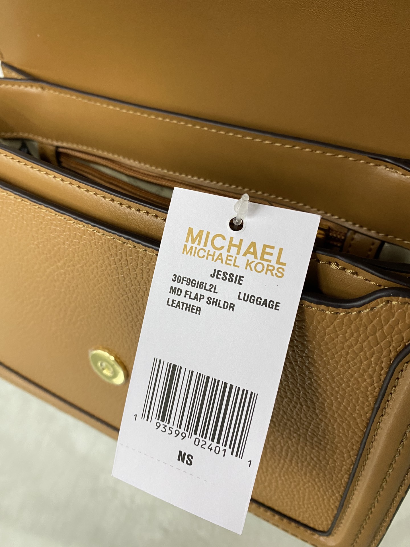 Michael Kors mk Jessie 女士单肩包，纯色牛皮酒神包