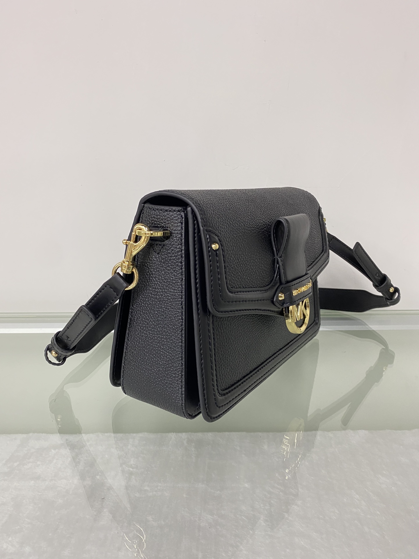 Michael Kors ～mk Jessie 女士单肩包，纯色牛皮酒神包