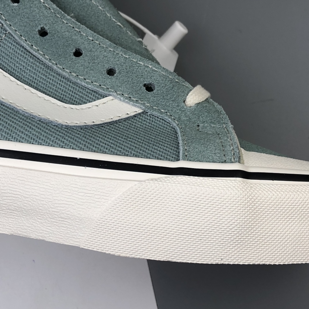 160 Off-White x Vans Sk8-Hi SF 2020运动休闲系列包头杀人鲸高帮休闲板鞋 VN0A3MV122R