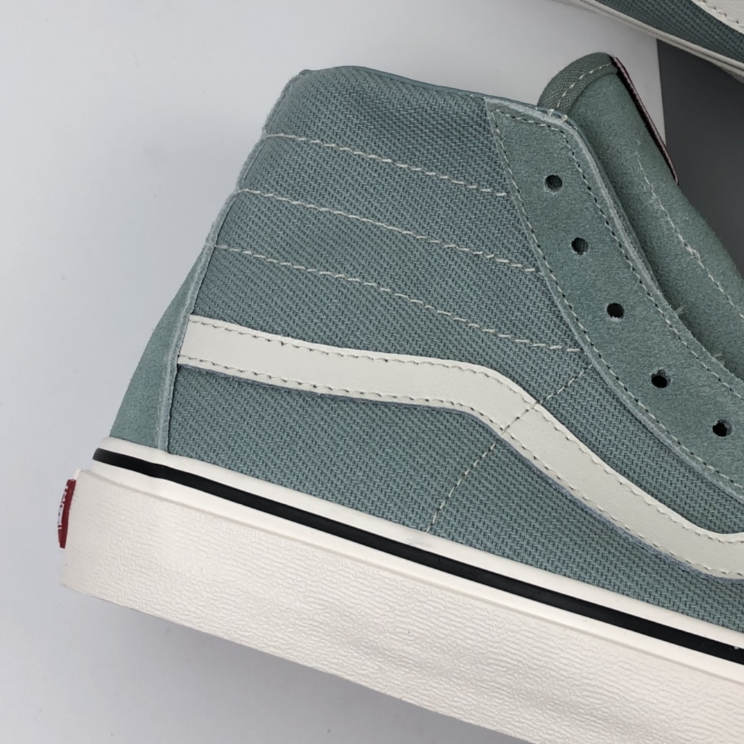 160 Off-White x Vans Sk8-Hi SF 2020运动休闲系列包头杀人鲸高帮休闲板鞋 VN0A3MV122R