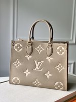 How to find replica Shop
 Louis Vuitton LV Onthego High
 Bags Handbags Cowhide M45494