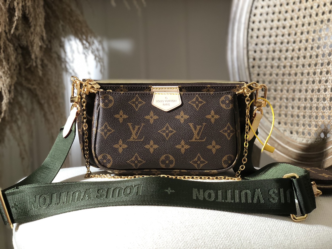 What is top quality replica
 Louis Vuitton Bags Handbags Green Women Monogram Canvas M44813