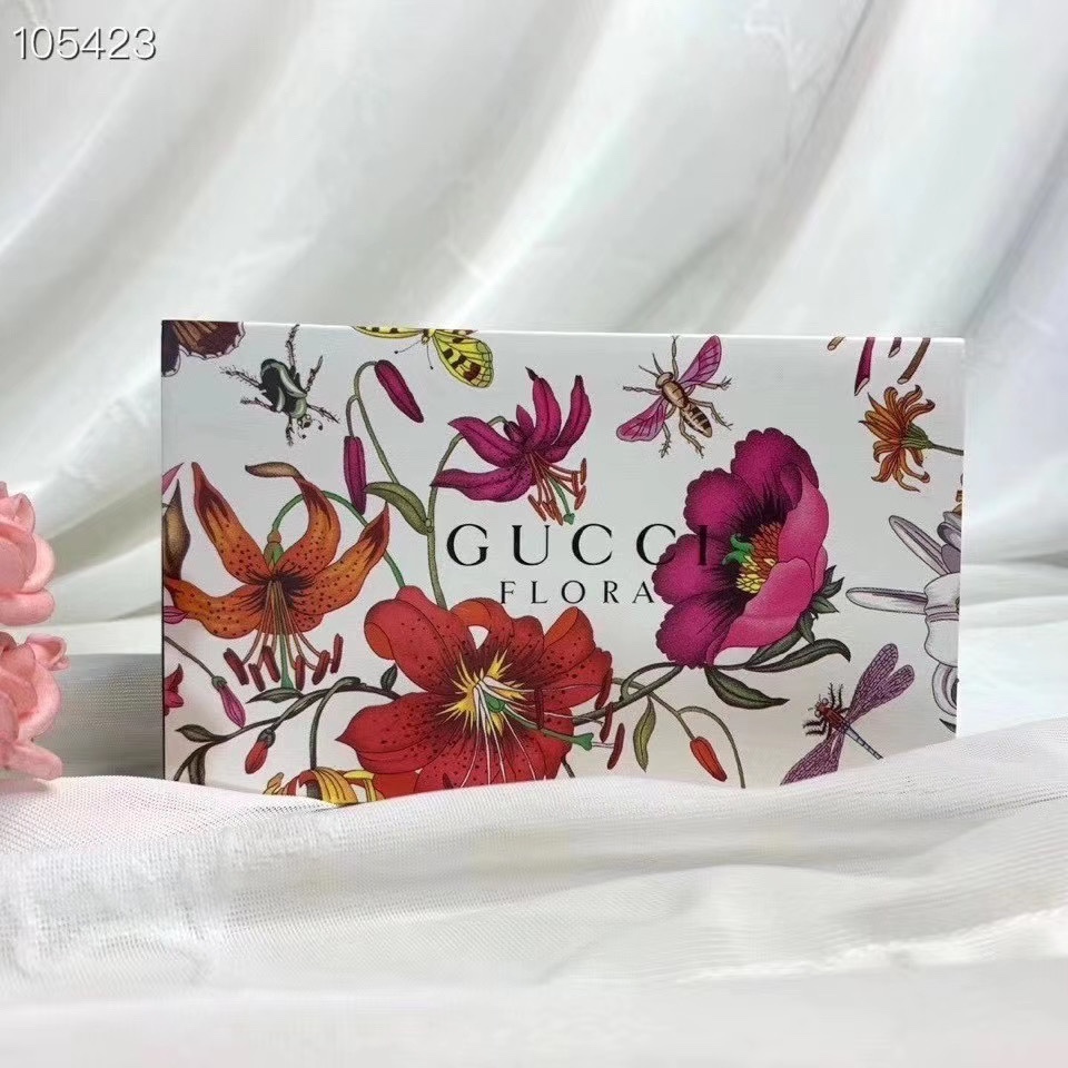 45！ 古驰栀子花香水小样5ml花盒四件套