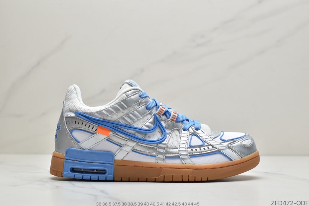280 Off-White x Nike Air Rubber Dunk 2.0橡胶扣篮系列皮革框架低帮休闲运动滑板板鞋CU6015-001