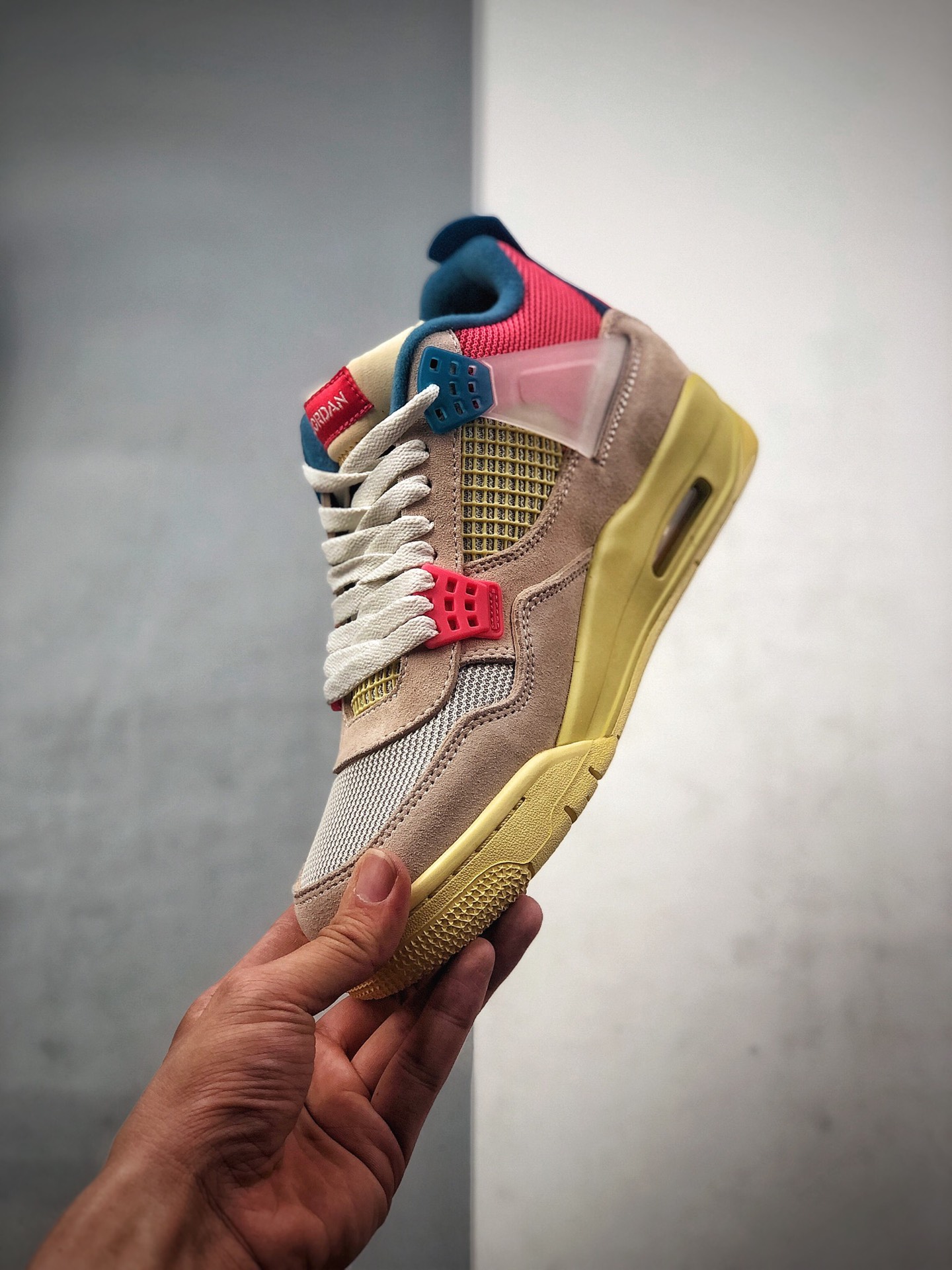 480 Union LA x Air Jordan 4 Retro”Guava lce”粉红篮aj4 DC9533-800