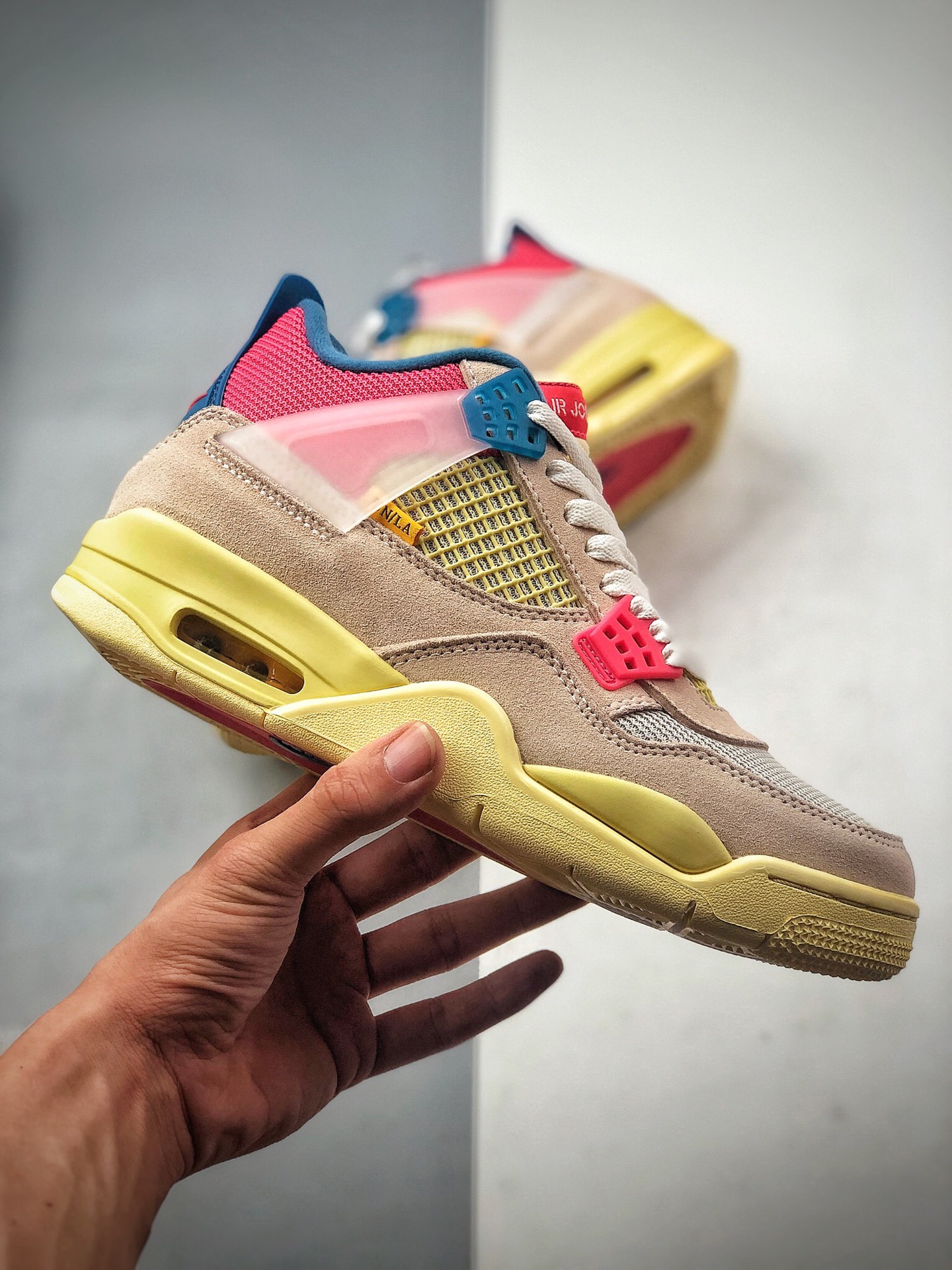 480 Union LA x Air Jordan 4 Retro”Guava lce”粉红篮aj4 DC9533-800